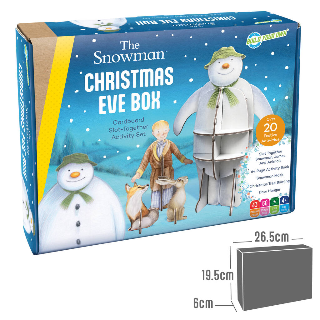 Build Your Own Personalised The Snowman™ Christmas Eve Box By Build