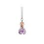 Calming Amethyst Crystal Chip Potion Bottle Necklace, thumbnail 2 of 3