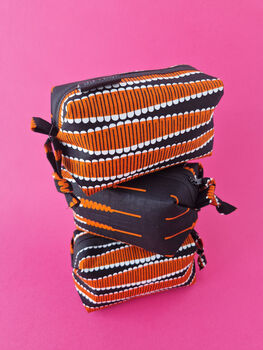 African Print Cosmetic Make Up Bag | Doyin Print, 5 of 5