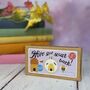 Hive Got Your Back! Mini Matchbox Cross Stitch Kit, thumbnail 5 of 6
