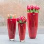 Flowervase Red By Dut Z, thumbnail 2 of 3