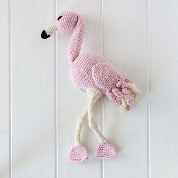 Eliza The Flamingo Crochet Kit, 3 of 11