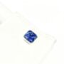 Steel And Lapis Lazuli Cufflinks, thumbnail 2 of 5
