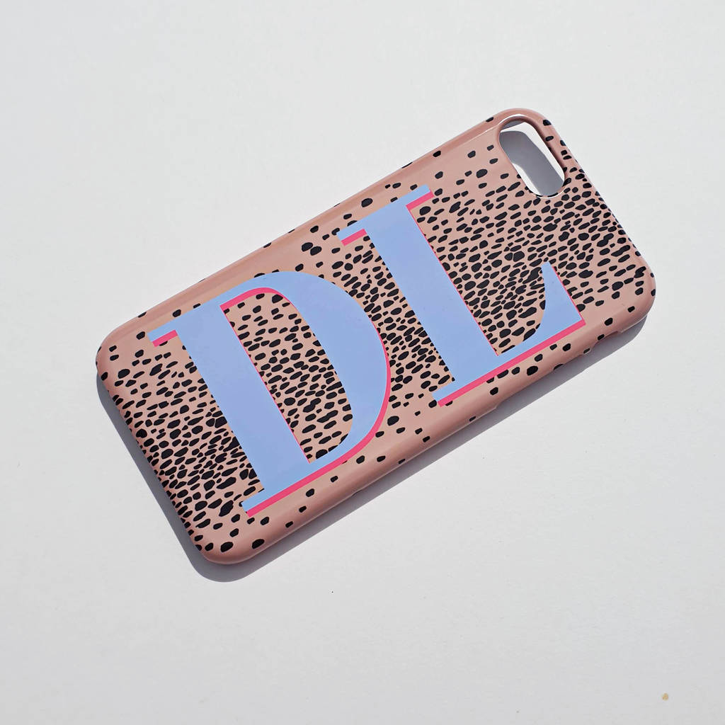 leopard print phone bag