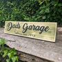 Personalised Wooden Garage Sign, thumbnail 2 of 3