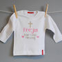 Little Blessing Christening Babygrow Or T Shirt, thumbnail 2 of 9