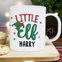 Personalised Little Elf Plastic Mug, thumbnail 1 of 3