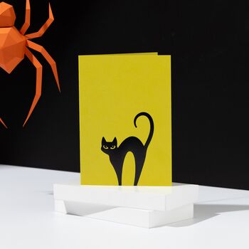 Box Of Six, Hand Foiled Halloween Cards, 4 of 8