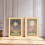 Set Of Two Moon And Star Tarot Card Art Prints, thumbnail 2 of 4