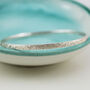 Sterling Silver Lace Textured Bangle, thumbnail 2 of 3