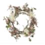 Pink And White Flower Wreath, thumbnail 1 of 2