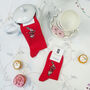 Alice's Adventures In Wonderland Women Sock White Rabbit, thumbnail 1 of 4