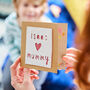 Personalised Mummy And Child's Name Mother's Day Card, thumbnail 1 of 2