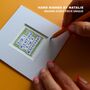 Best Teacher Personalised Mini Art Print, thumbnail 9 of 10