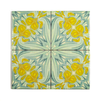Yellow Gold William Morris Tile, 5 of 11