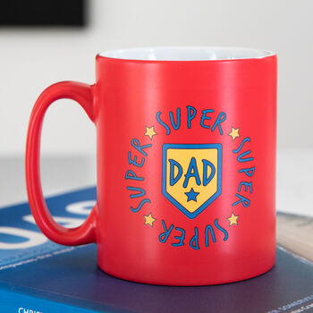 Red Super Dad Father's Day Card, 3 of 5