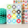 Mini Skulls Greetings Card, thumbnail 1 of 4