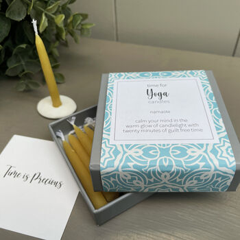 Time For Yoga Mini Candle Set, 3 of 7