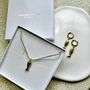 Lucky Fish Pendent Necklace, thumbnail 2 of 4