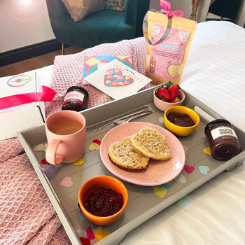 Valentine's Heart Crumpet Baking Kit, 7 of 8