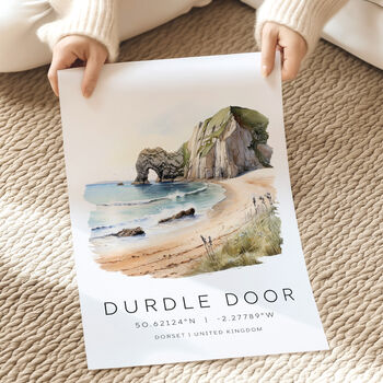 Dorset Travel Print Of Durdle Door, 2 of 7
