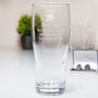 Personalised Best Man Pint Glass In Box, thumbnail 2 of 5