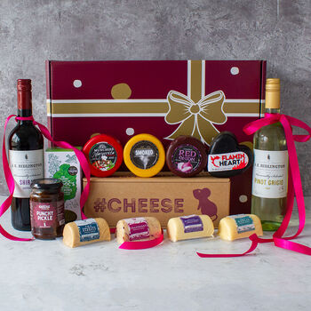 Luxury Cheese And Wine Gift Hamper, 6 of 7