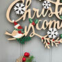Wooden Christmas Is Coming Sign, thumbnail 2 of 2