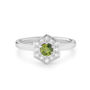 Ethical Sapphire Diamond Engagement Ring: Soraya, thumbnail 4 of 6