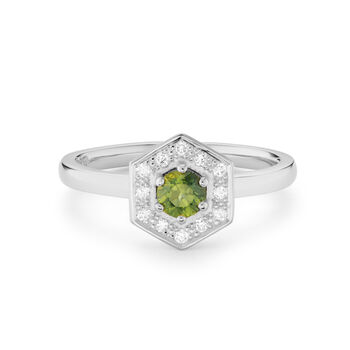 Ethical Sapphire Diamond Engagement Ring: Soraya, 4 of 6