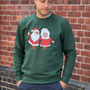 Mr And Mrs Claus Personalised Photo Jumper, thumbnail 2 of 3