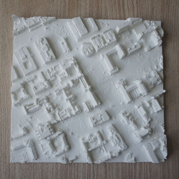 Graduation Gift University Of Manchester 3D Printed Map, 4 of 6