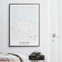 Exmoor National Park Map Print, thumbnail 2 of 4