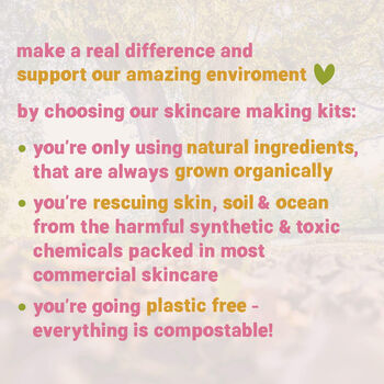 100% Natural Vegan Skincare Making You Are Amazing Gift, 5 of 9