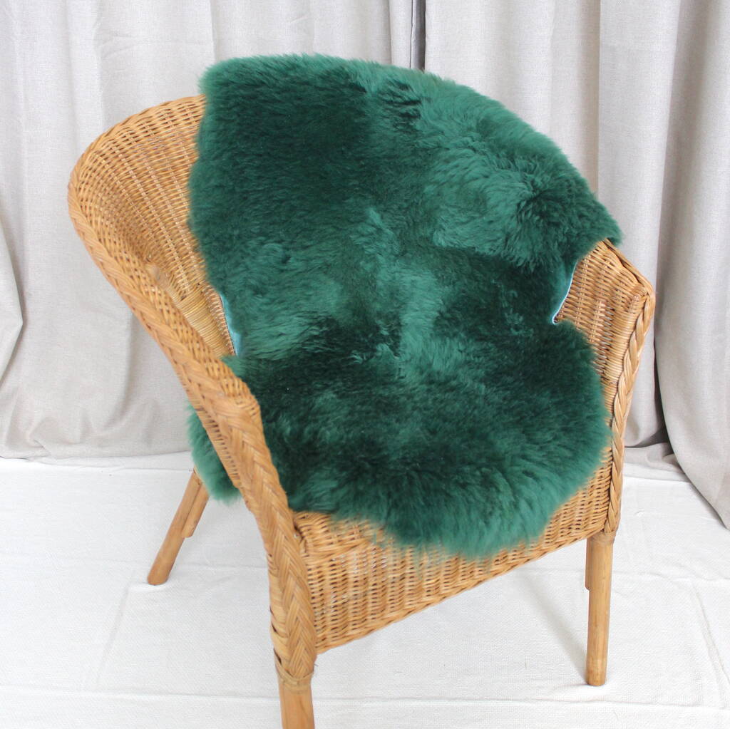 Green 100 Sheepskin Rug By Onaie By ONAIE