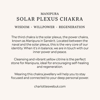 Solar Plexus Chakra Men's Citrine Silver Necklace, 8 of 10