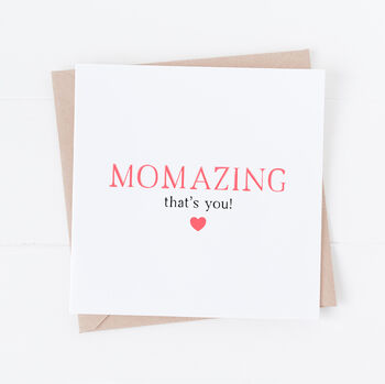 Amazing Mum Card For Birthday Or Mother's Day, 4 of 4