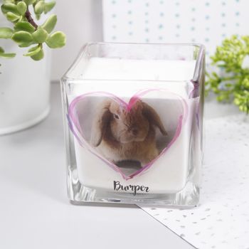 Pet Photo Scented Candle, 3 of 6