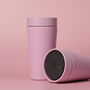 Circular And Co Travel Mug Made From Recycled Stainless Steel 8oz Dusk Pink, thumbnail 3 of 8