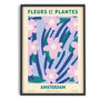 Fleurs Et Plantes Amsterdam Artwork Print 50xm X 70cm, thumbnail 1 of 2