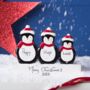 Personalised Penguin Freestanding Decoration, thumbnail 1 of 2