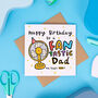 'Fantastic Dad' Birthday Card, thumbnail 2 of 2