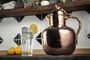 Heavy Duty Hammered Copper Jug Pitcher, thumbnail 1 of 3