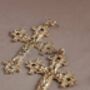 Gabrielle Vintage Baroque Cross Earrings, thumbnail 2 of 5