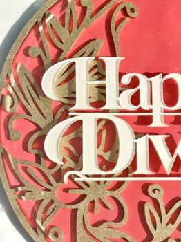 Happy Diwali Decorative Sign, 5 of 6