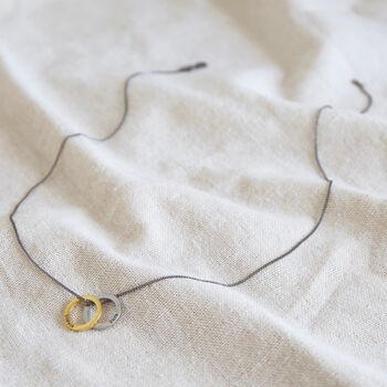 Men's Personalised Hoop Pendant Necklace, 7 of 7