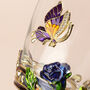 G Decor Blue Rose Gift Set Glass And Matching Spoon, thumbnail 9 of 10