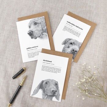 Funny Border Terrier Illustration Card For Dog Lovers, 4 of 7