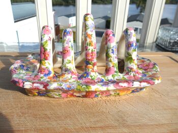 Toast Rack In Olde England Chintz Design, 5 of 7