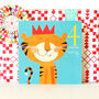 Tiger 4th Birthday Card, thumbnail 5 of 5